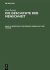 Buchcover Kurt Breysig: Die Geschichte der Menschheit / Herrschaft der Könige. Herrschaft der Völker