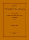 Buchcover Corpus inscriptionum Latinarum. Inscriptiones parietariae Pompeianae... / Inscriptiones parietariae Pompeianae Herculane