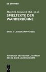 Buchcover Spieltexte der Wanderbühne / Liebeskampff (1630)