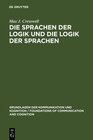 Buchcover Die Sprachen der Logik und die Logik der Sprache