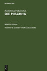 Buchcover Die Mischna. Zeraim / Schebiit (Vom Sabbatjahr)