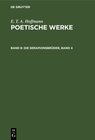 Buchcover E. T. A. Hoffmann: Poetische Werke / Die Serapionsbrüder, Band 4