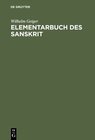 Buchcover Elementarbuch des Sanskrit