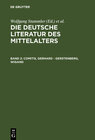 Buchcover Die deutsche Literatur des Mittelalters / Comitis, Gerhard - Gerstenberg, Wigand
