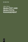 Buchcover Qualität und Qualitäts-Management