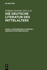 Buchcover Die deutsche Literatur des Mittelalters / Marienberger Osterspiel - Oberdeutsche Bibeldrucke