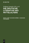 Buchcover Die deutsche Literatur des Mittelalters / Gert van der Schüren - Hildegard von Bingen
