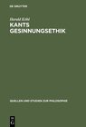 Buchcover Kants Gesinnungsethik