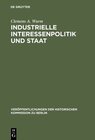 Buchcover Industrielle Interessenpolitik und Staat