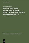 Buchcover Methodik des betrieblichen Software-Projektmanagements
