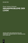 Buchcover Grundprobleme der Logik