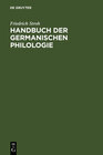 Buchcover Handbuch der germanischen Philologie