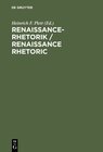Buchcover Renaissance-Rhetorik / Renaissance Rhetoric