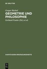 Buchcover Geometrie und Philosophie