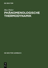 Buchcover Phänomenologische Thermodynamik