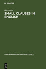 Buchcover Small Clauses in English