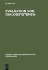 Buchcover Evaluation von Dialogsystemen