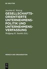 Buchcover Gesellschaftsorientierte Unternehmenspolitik und Unternehmensverfassung