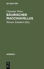Buchcover Bäurischer Macchiavellus