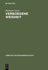 Buchcover Verborgene Weisheit