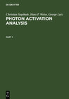 Buchcover Photon Activation Analysis