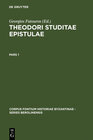 Buchcover Theodori Studitae Epistulae