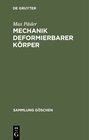 Buchcover Mechanik deformierbarer Körper