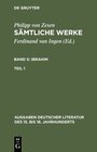 Buchcover Philipp von Zesen: Sämtliche Werke. Ibrahim / Ibrahim. Erster Teil