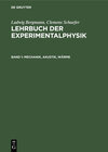 Buchcover Ludwig Bergmann; Clemens Schaefer: Lehrbuch der Experimentalphysik / Mechanik, Akustik, Wärme