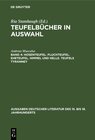 Buchcover Teufelbücher in Auswahl / Hosenteufel. Fluchteufel. Eheteufel. Himmel und Helle. Teufels Tyranney