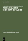 Buchcover The Linguistic Concept of Word