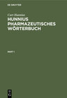 Buchcover Hunnius pharmazeutisches Wörterbuch