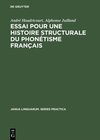 Buchcover Essai pour une histoire structurale du phonétisme français