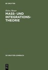 Buchcover Maß- und Integrationstheorie