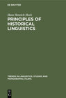 Buchcover Principles of Historical Linguistics