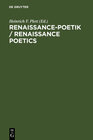 Buchcover Renaissance-Poetik / Renaissance Poetics
