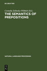 Buchcover The Semantics of Prepositions