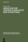 Buchcover Jesus und die Völker in der Sicht der Synoptiker