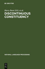 Buchcover Discontinuous Constituency