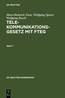 Buchcover Telekommunikationsgesetz mit FTEG