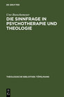 Buchcover Die Sinnfrage in Psychotherapie und Theologie
