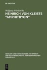 Buchcover Heinrich von Kleists “Amphitryon”