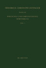 Buchcover Friedrich Christoph Oetinger / Biblisches und emblematisches Wörterbuch