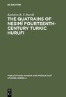 Buchcover The Quatrains of Nesimî Fourteenth-Century Turkic Hurufi
