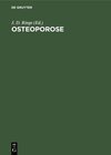 Buchcover Osteoporose