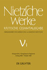 Buchcover Friedrich Nietzsche: Nietzsche Werke. Abteilung 5 / Morgenröthe. Nachgelassene Fragmente Anfang 1880 - Frühjahr 1881