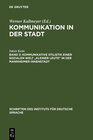 Buchcover Kommunikation in der Stadt / Kommunikative Stilistik einer sozialen Welt "kleiner Leute" in der Mannheimer Innenstadt