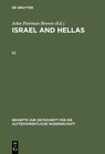 Buchcover John Pairman Brown: Israel and Hellas / John Pairman Brown: Israel and Hellas. [I]