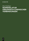 Buchcover Nomenklatur Organisch-Chemischer Verbindungen