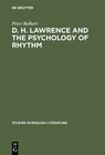 Buchcover D. H. Lawrence and the Psychology of Rhythm